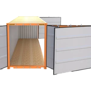 Container con abertura lateral 40pies HC Open Side con 2 puertas
