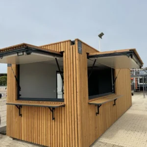 Contenedor Comercial 40 Pies — Kiosco · Stand · Oficina · Local de Venta