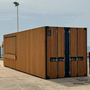 Contenedor Comercial 40 Pies — Kiosco · Stand · Oficina · Local de Venta