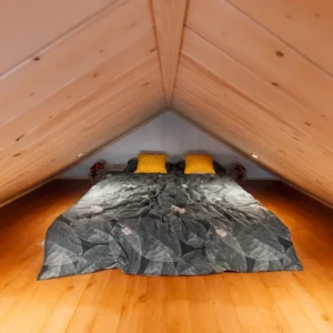 Casa Móvil T2 GABANA – 35 m² con Altillo – Estilo Cabaña Nórdica