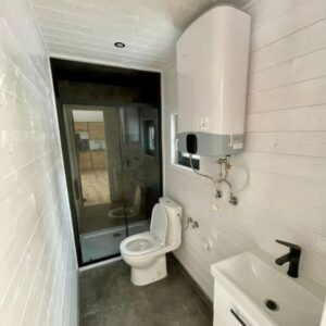 Casa Móvil 10 × 3,5 m – 35 m² – Planta con 2 Dormitorios y Salón
